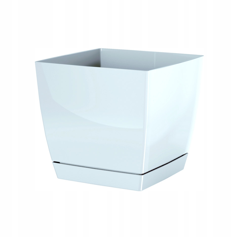 

Doniczka z podstawką Coubi DUKP155 Biała