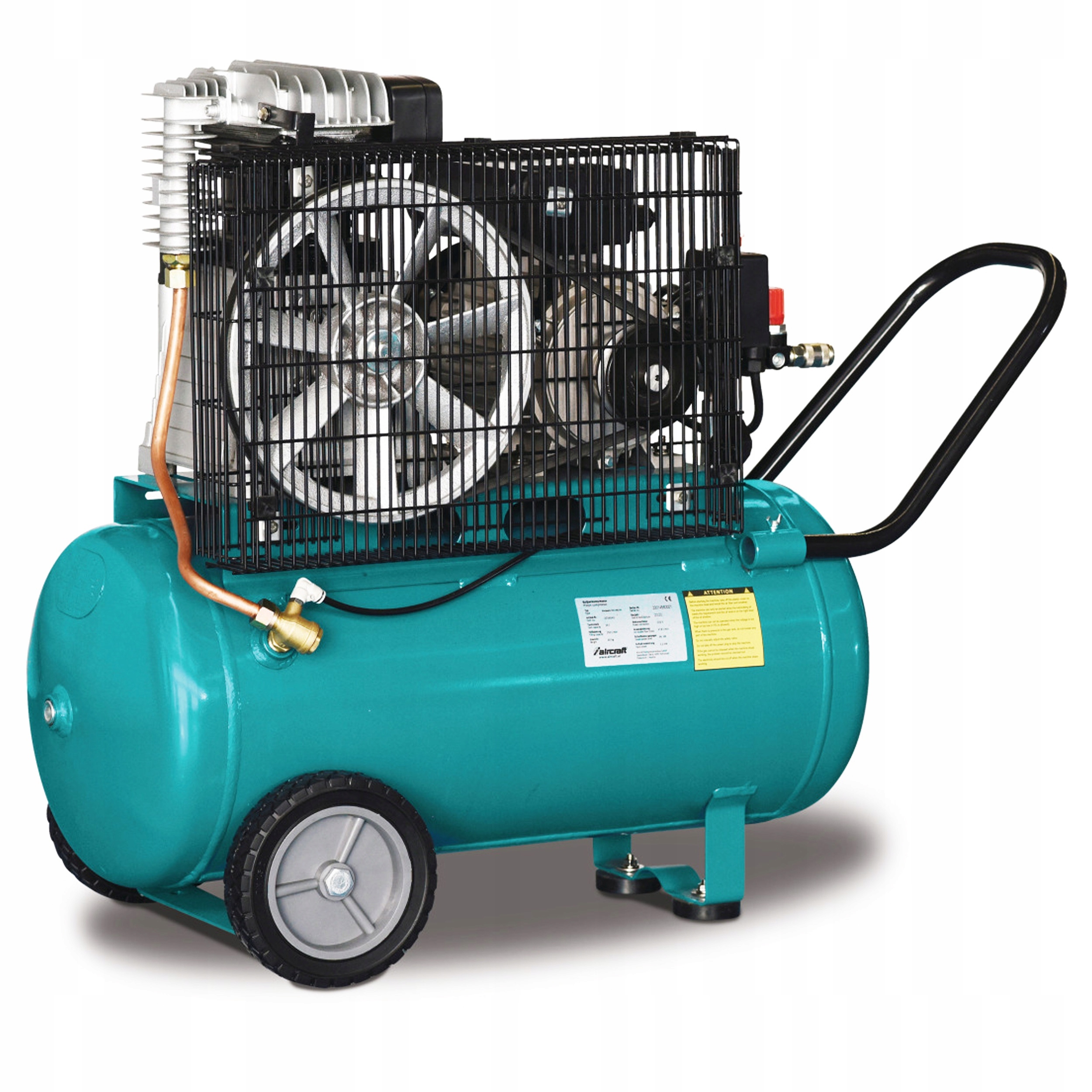 Sprężarka kompresor Aircraft 2,2kW 10bar 230V 100L Zasilanie sieciowe