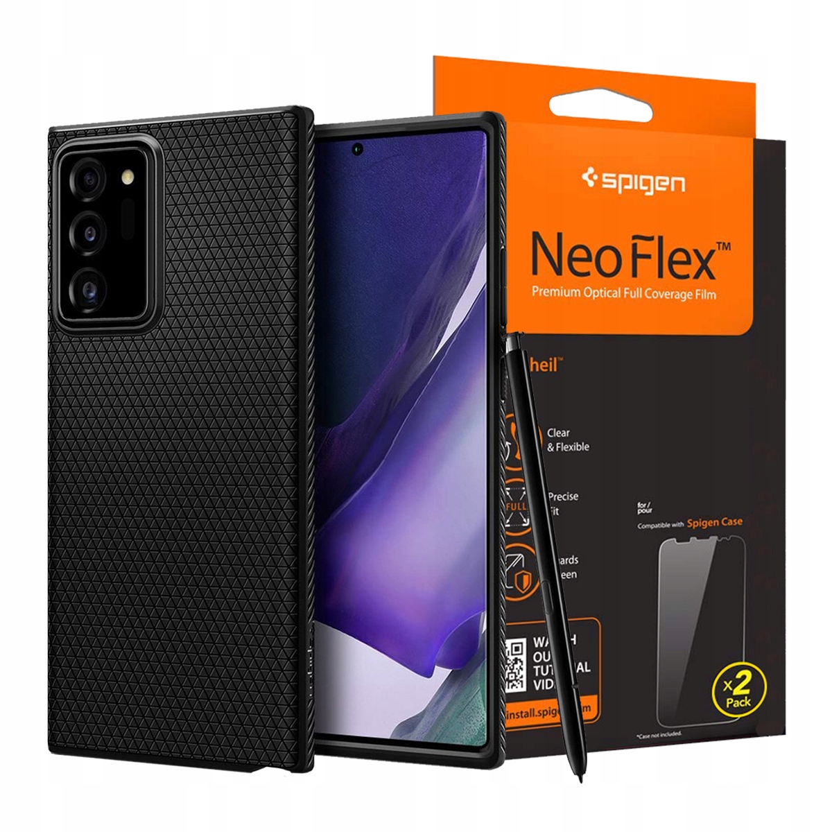

Spigen Etui Do Galaxy Note 20 Ultra + Folia Spigen