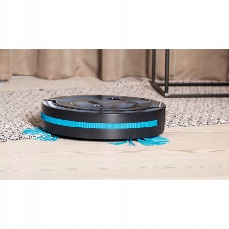 NOWOCZESNY ROBOT SPRZĄTAJĄCY JEŹDZIK ODKURZACZ HOOGO R2 czarny aż do 120min Kod producenta HOOGO R2