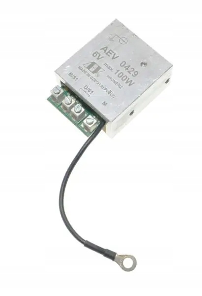 Regulator napięcia elektroniczny Aev Jawa Cz 175 250 353 360 6V 100W masa
