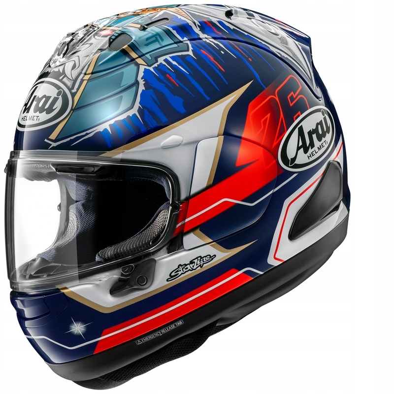 Prilba Arai RX-7V Evo Pedrosa Shogun (L)