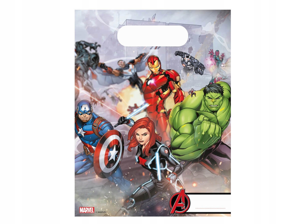 

Prezentowe torebki urodzinowe Mighty Avengers