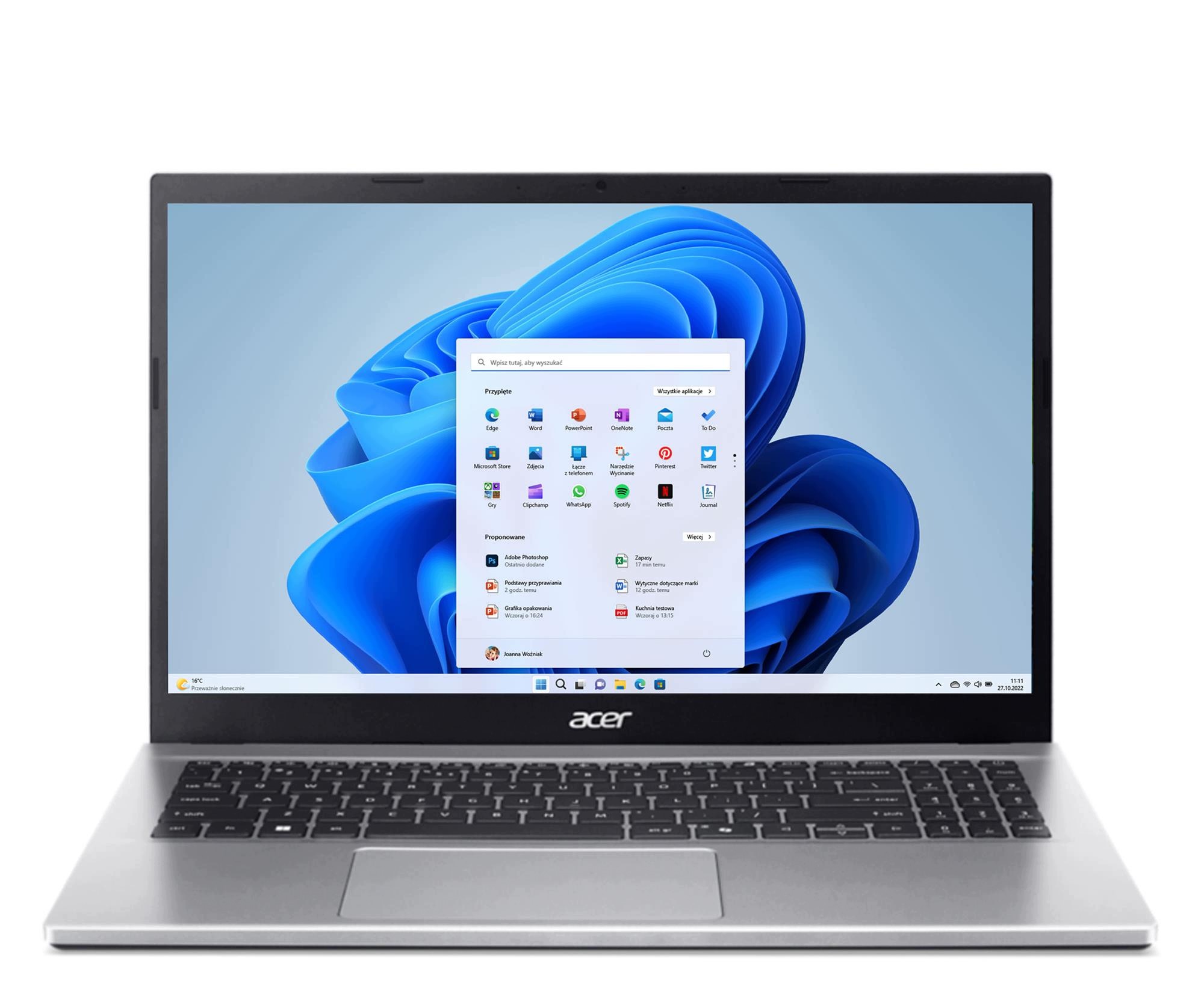 Laptop Acer Aspire Go 15 Ryzen 5-7430U/16GB/512/Win11