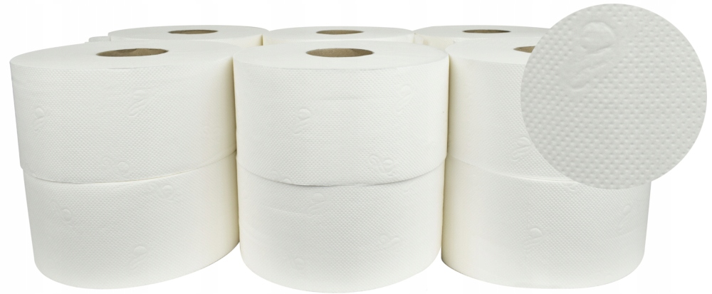 

Papier toaletowy Jumbo Celuloza 2 warstwy 140mb