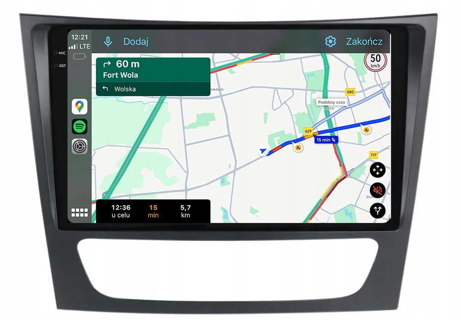 Mercedes W211 Cls W219 Rádio Navigace Android TS20 12GB/256GB 2K Qled