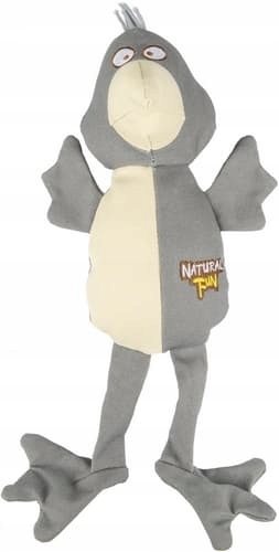 Levně Flamingo Hračka pro psy pták s dlouhýma nohama látkový Gots 40cm