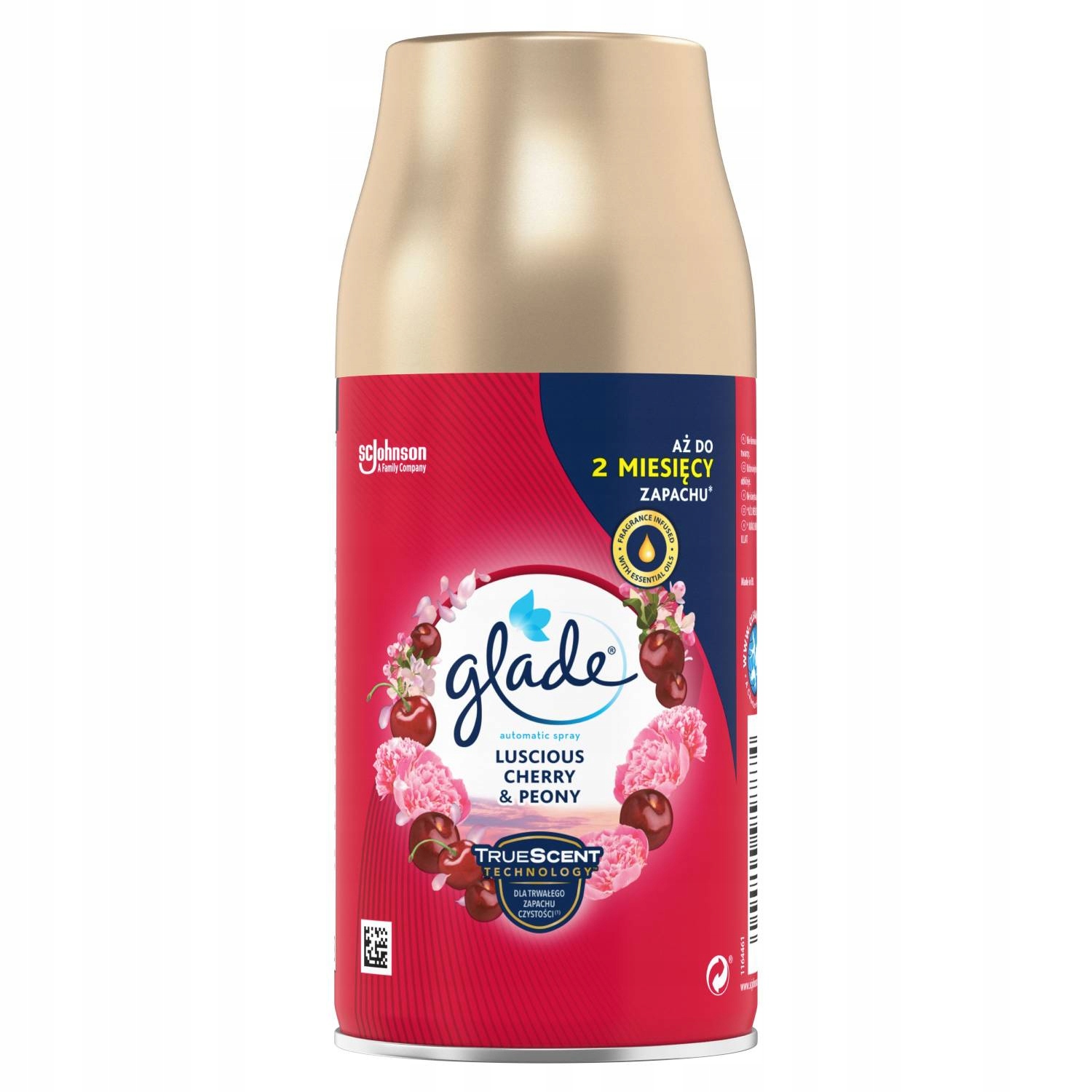 GLADE WKŁAD DO ODŚWIEŻACZA POWIETRZA ZAPACH LUSCIOUS CHERRY & PEONY 269ML