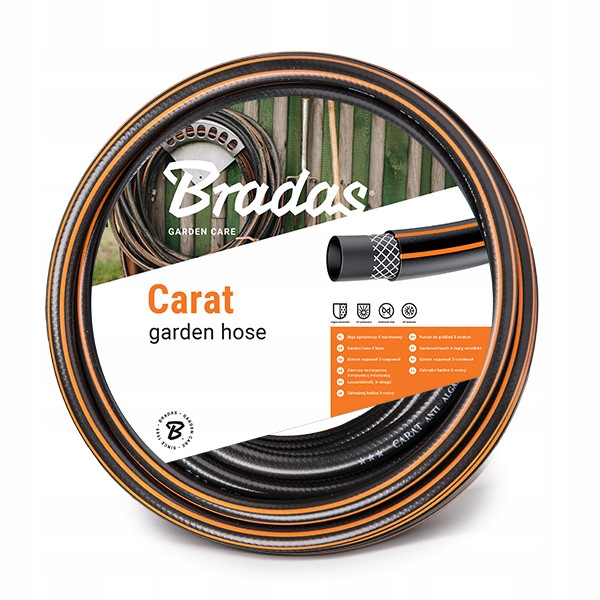 

Wąż ogrodowy Carat 1/2" 20m Bradas WFC1/220