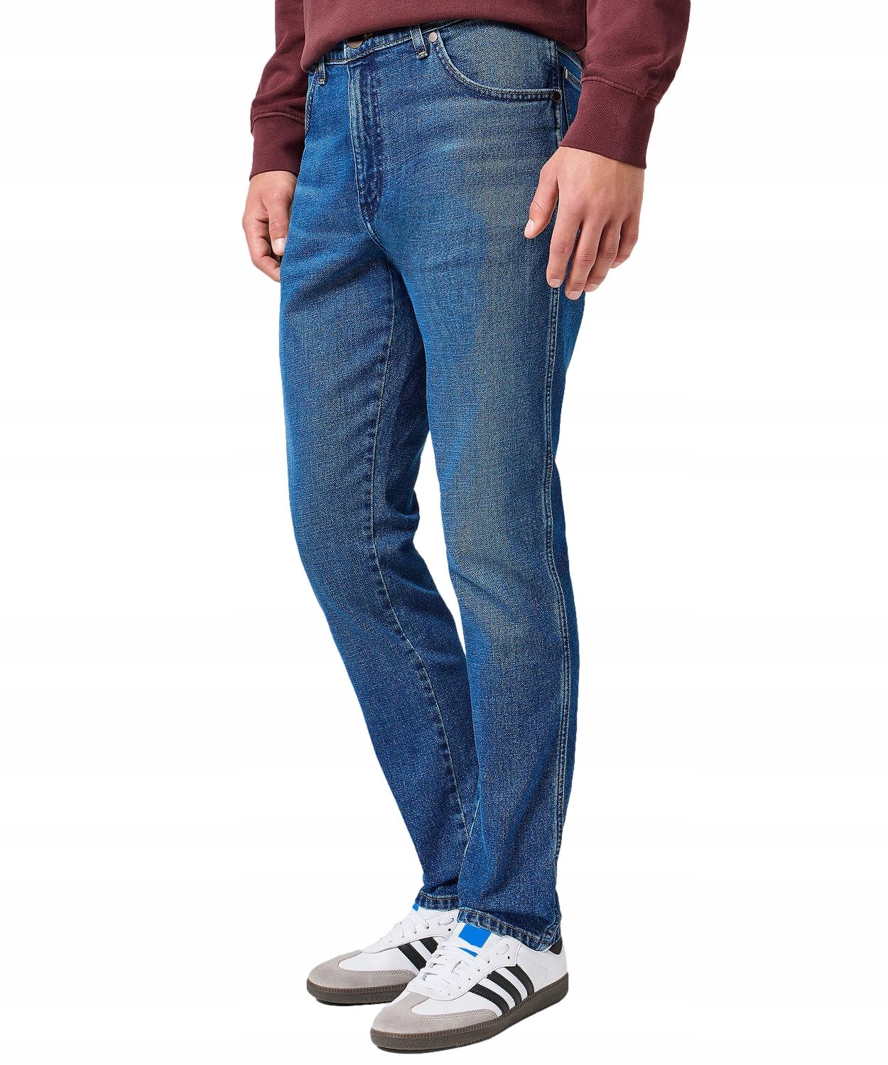 Džíny Wrangler River 112356835, modrá, velikost 31 velikost 32