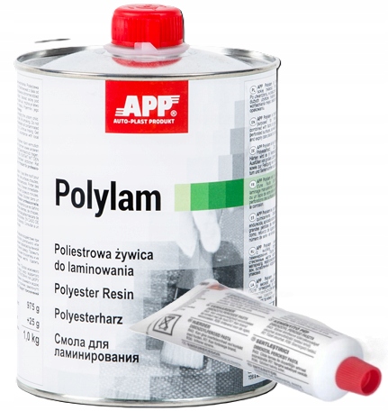Żywica Poliestrowa zestaw do łodzi 1L-APP Polylam Producent APP