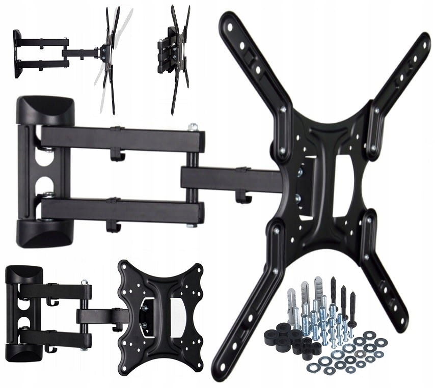 

Uchwyt Obrotowy Tv Mocny Wieszak Telewizora 22-55