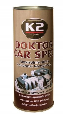 K2 Doktor Car Spec Zmniejsza Spalanie Oleju 443 ML