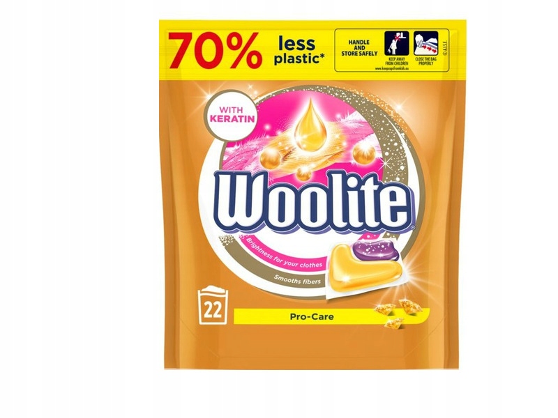 

Kapsułki do prania Woolite Pro-Care 22 szt.