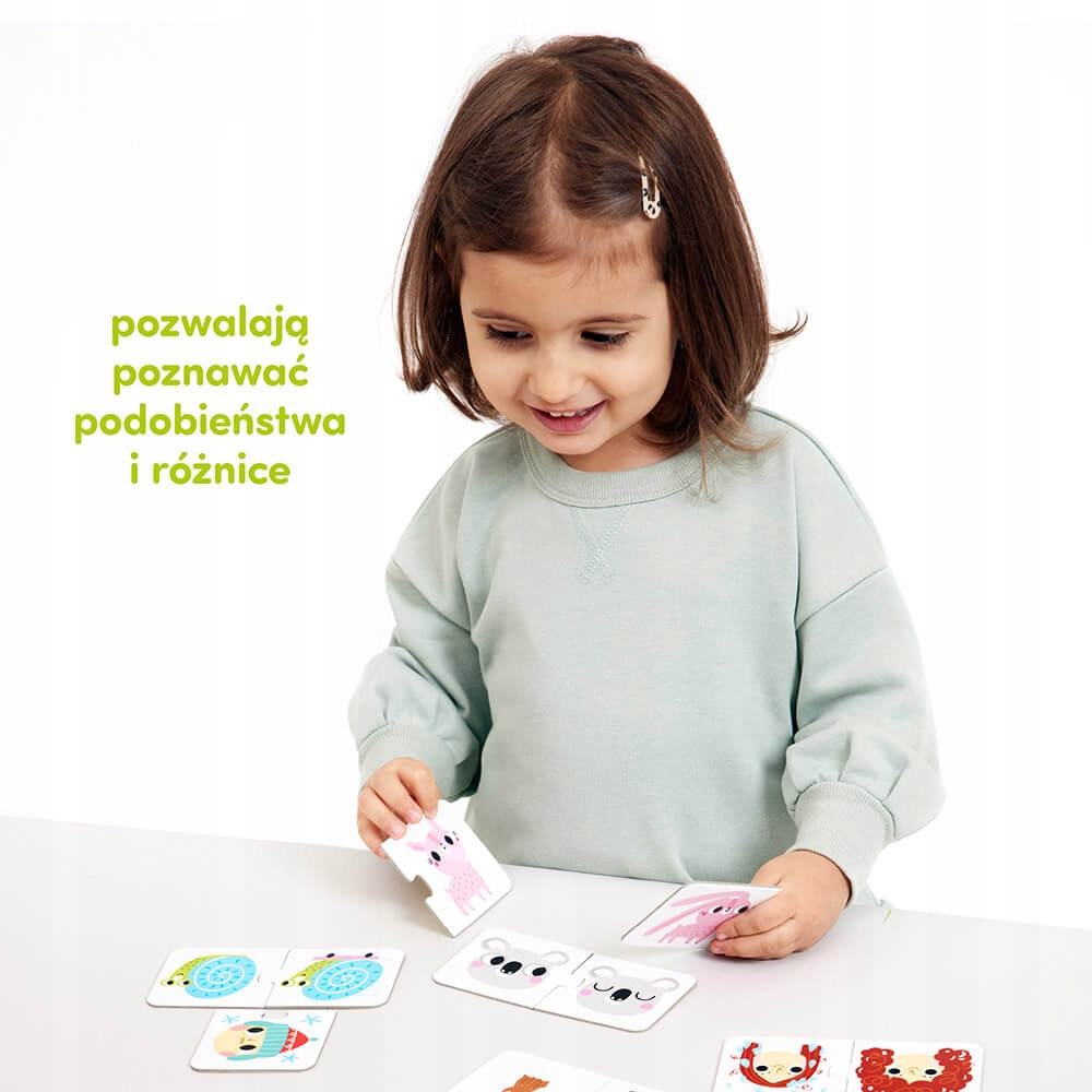 Czu Czu Przeciwieństwa UKŁADANKI dla dziecka Okładka twarda