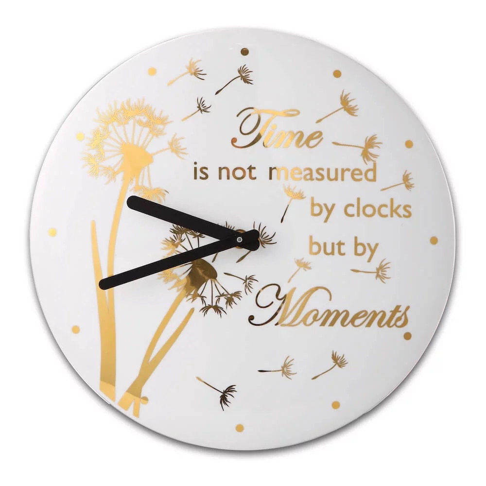 Time and Moments Porcelánové hodiny 31 cm Kaiser