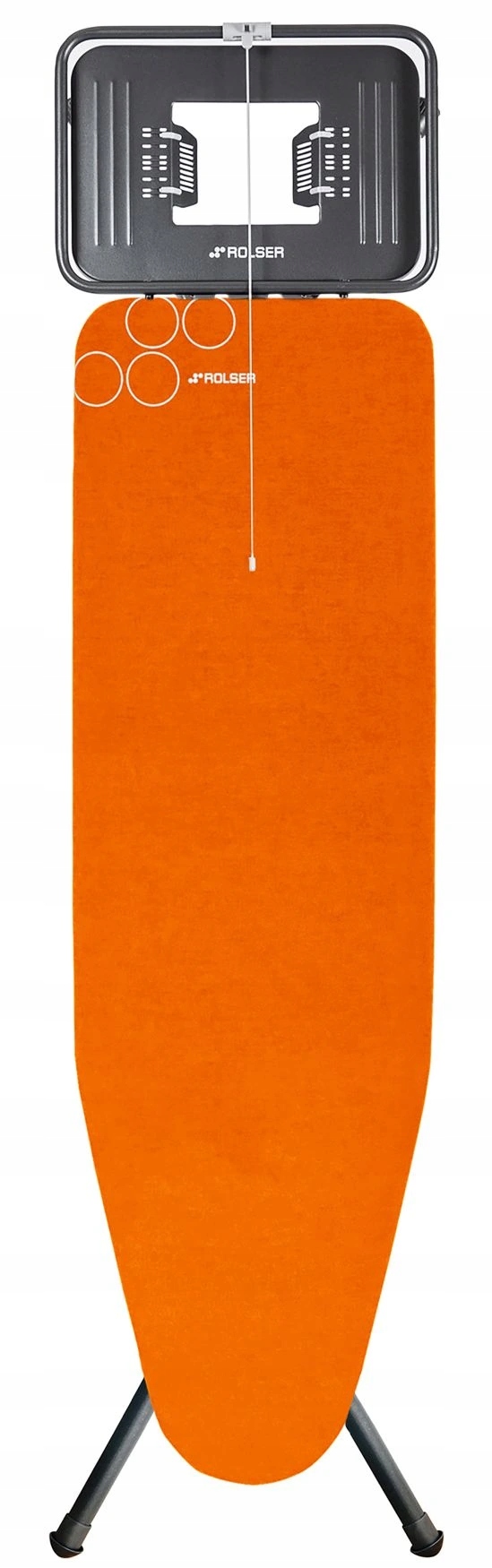 Rolser žehlící prkno K-Tres Black Tube L, 120 x 38 cm, pro parní generátory
