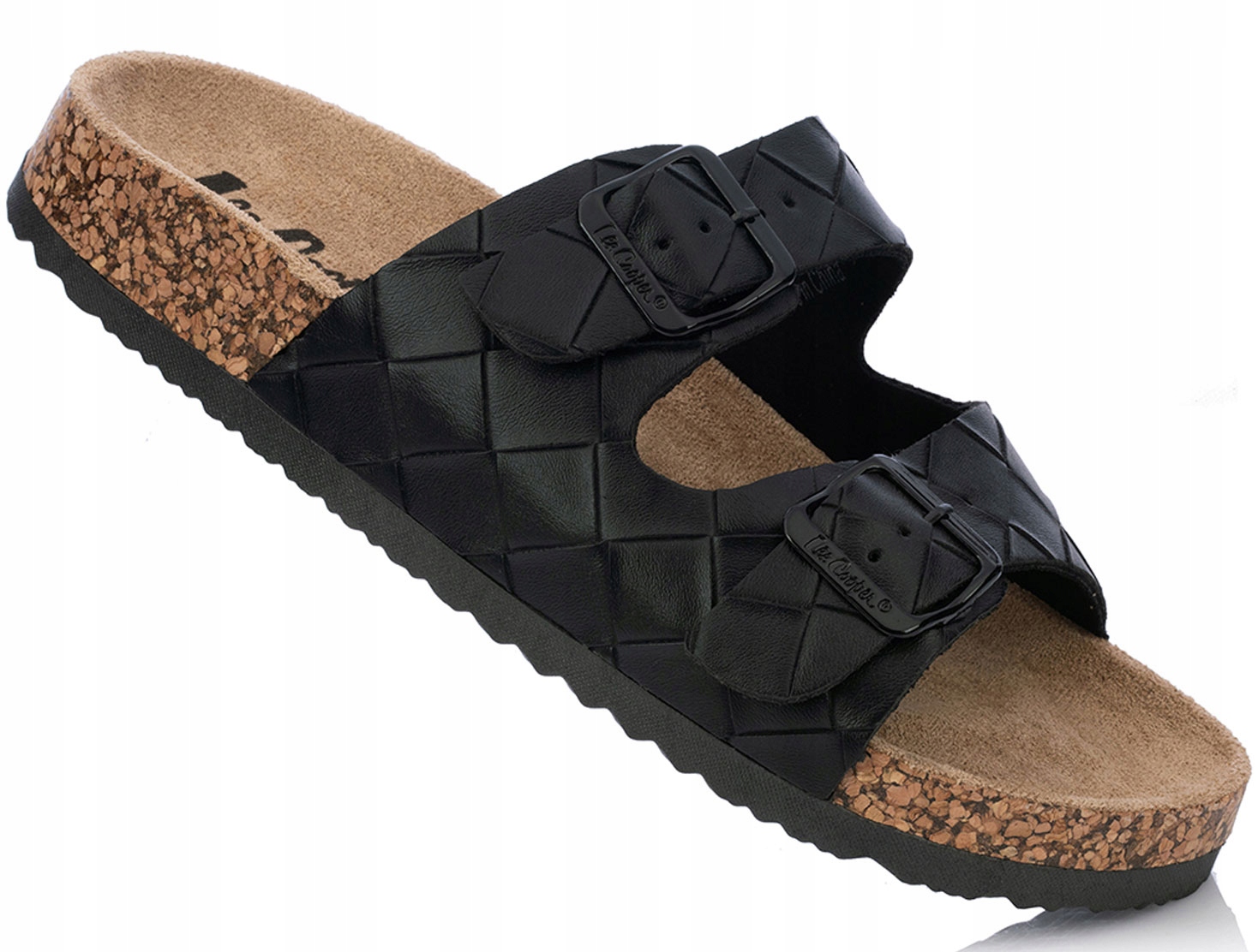 

Lee Cooper Damskie Klapki Na Korku Czarne r. 39