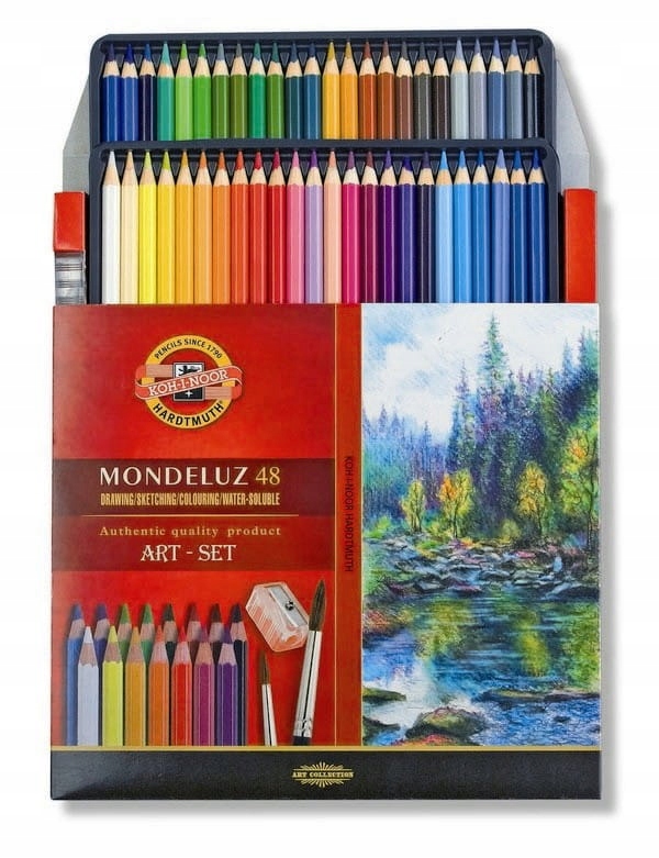 

Kredki akwarelowe Koh-I-Noor Mondeluz 48