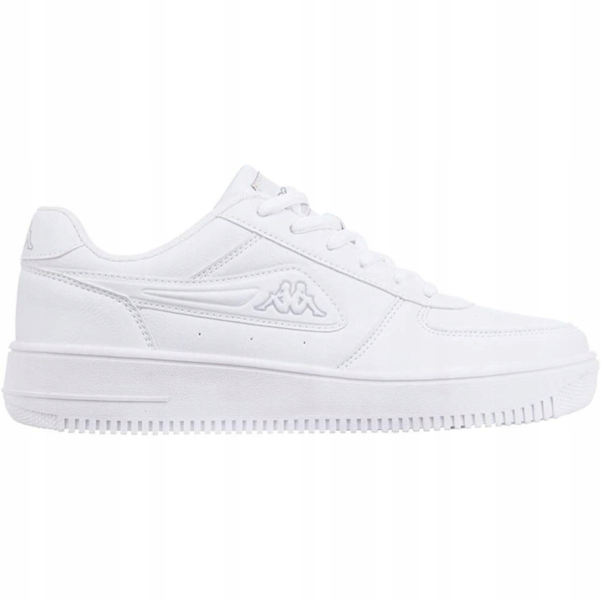

Białe Skóra ekologiczna Buty Kappa r.43