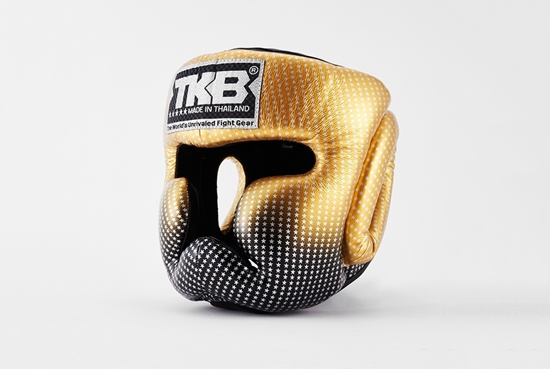 Kask Bokserski Top King Star S Złoty