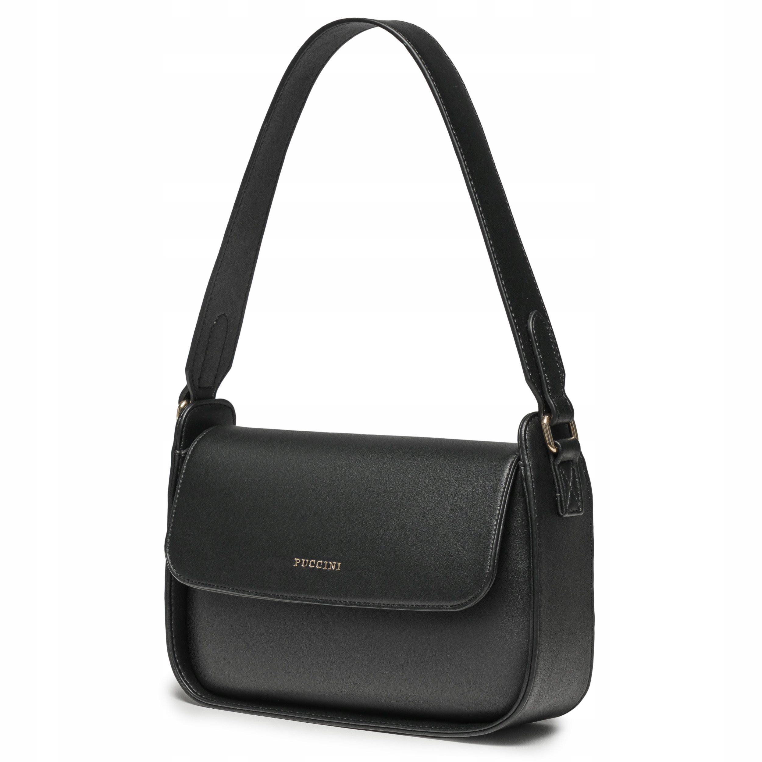 Dámská Kabelka Přes Rameno Kabelka Přes Rameno Puccini Černá BK1251002M-1