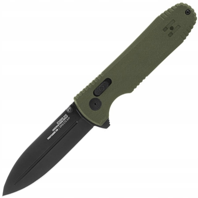 Nůž s klipem Sog Pentagon Xr Od Green