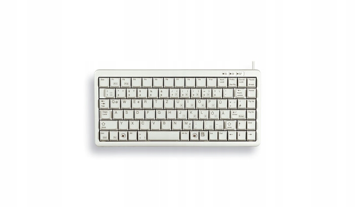 Cherry G84-4100 klawiatura mini Usb Us/eu szara
