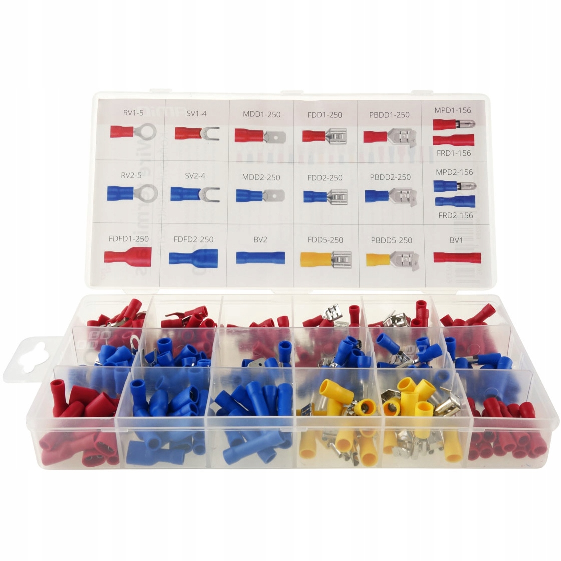 KONEKTORY ELEKTRYCZ IZOLOWANE KOŃCÓWKI KABLOWE MIX