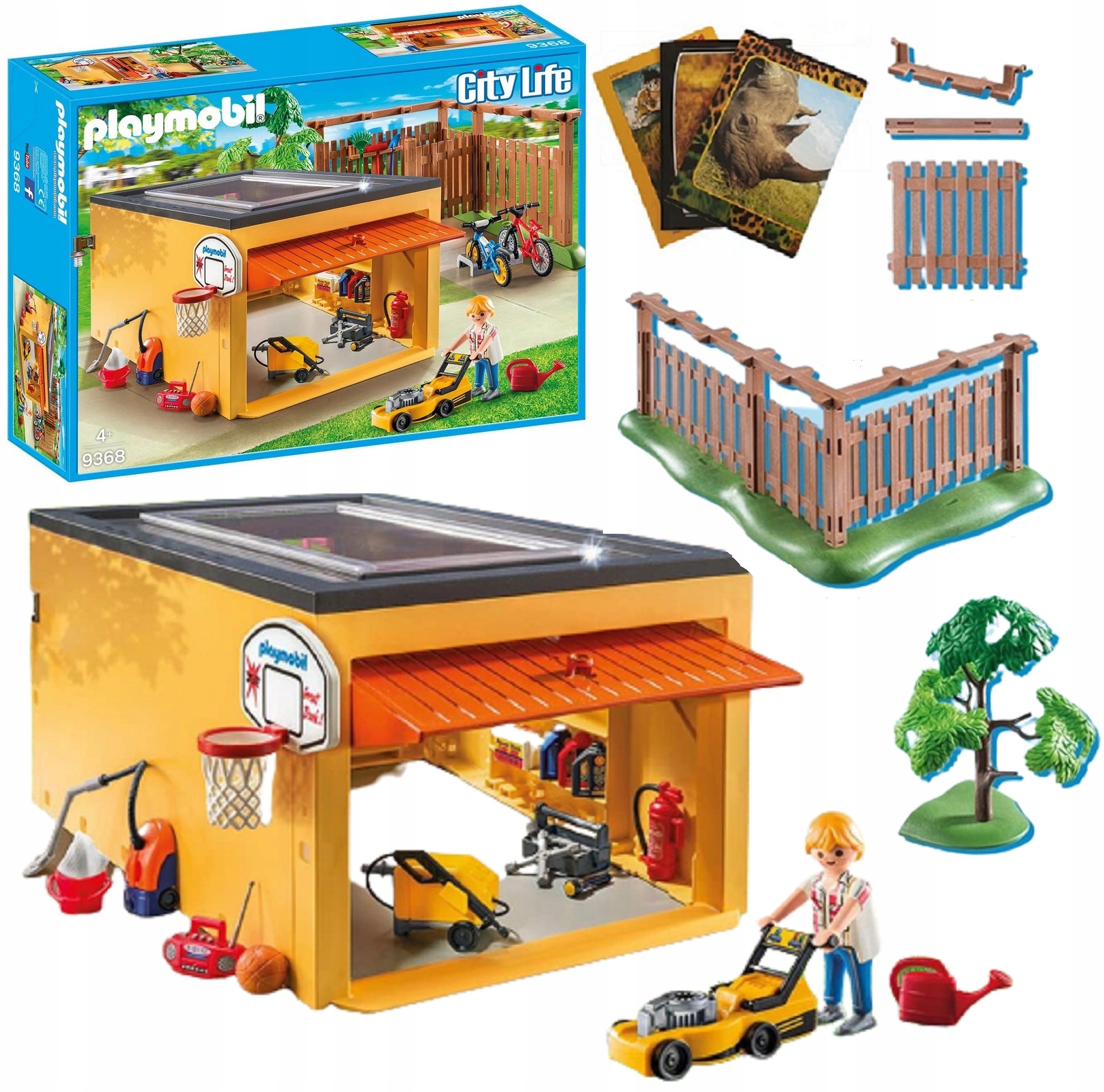 

Klocki Playmobil 9368 Garaż i parking dla rowerów