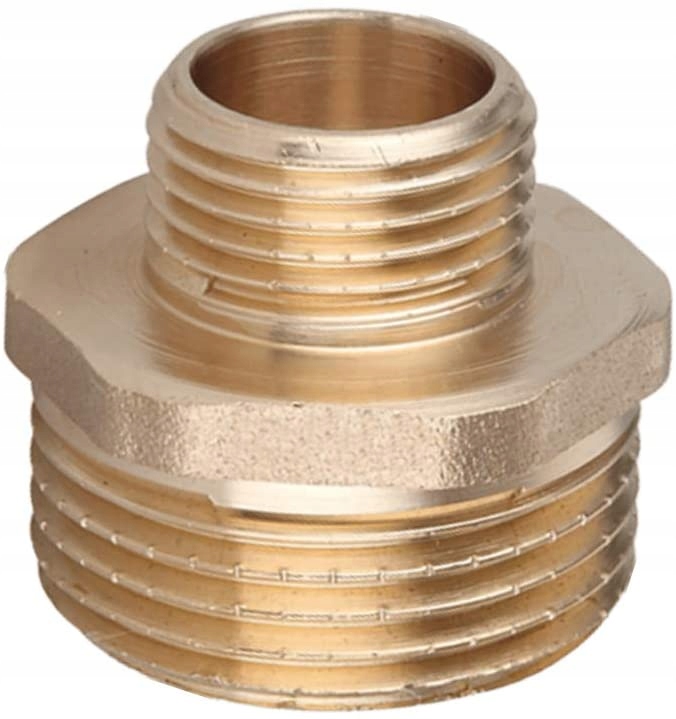 

Mosiężny Nypel Złączka Redukcja 3/8''x1/2''