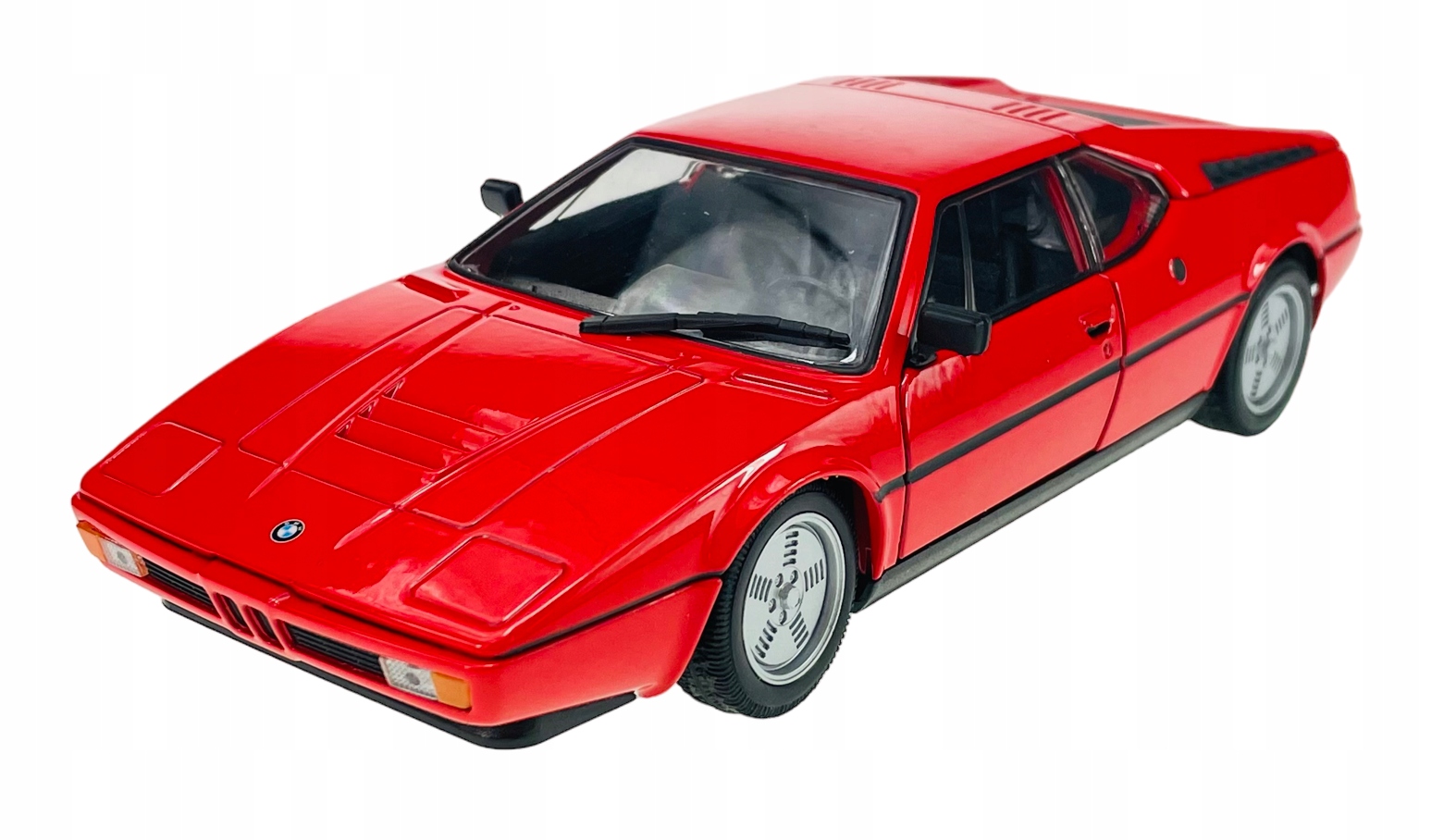 Welly Bmw M1 Červená 1:24 Nový Kovový Model