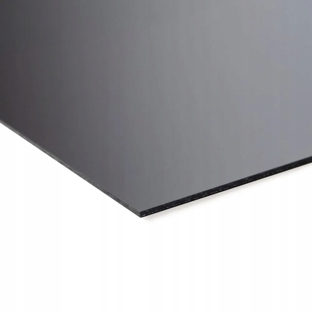 Plexi zrcadlově šedé 2 mm 208 formát 900×600 mm 90×60 cm akryl plexisklo CO2