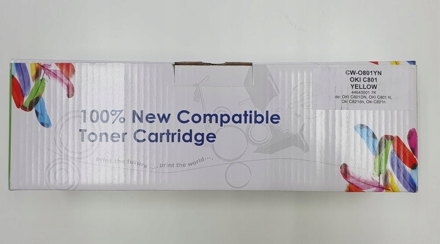 Toner Zamiennik Oki C801 44643001 Żółty