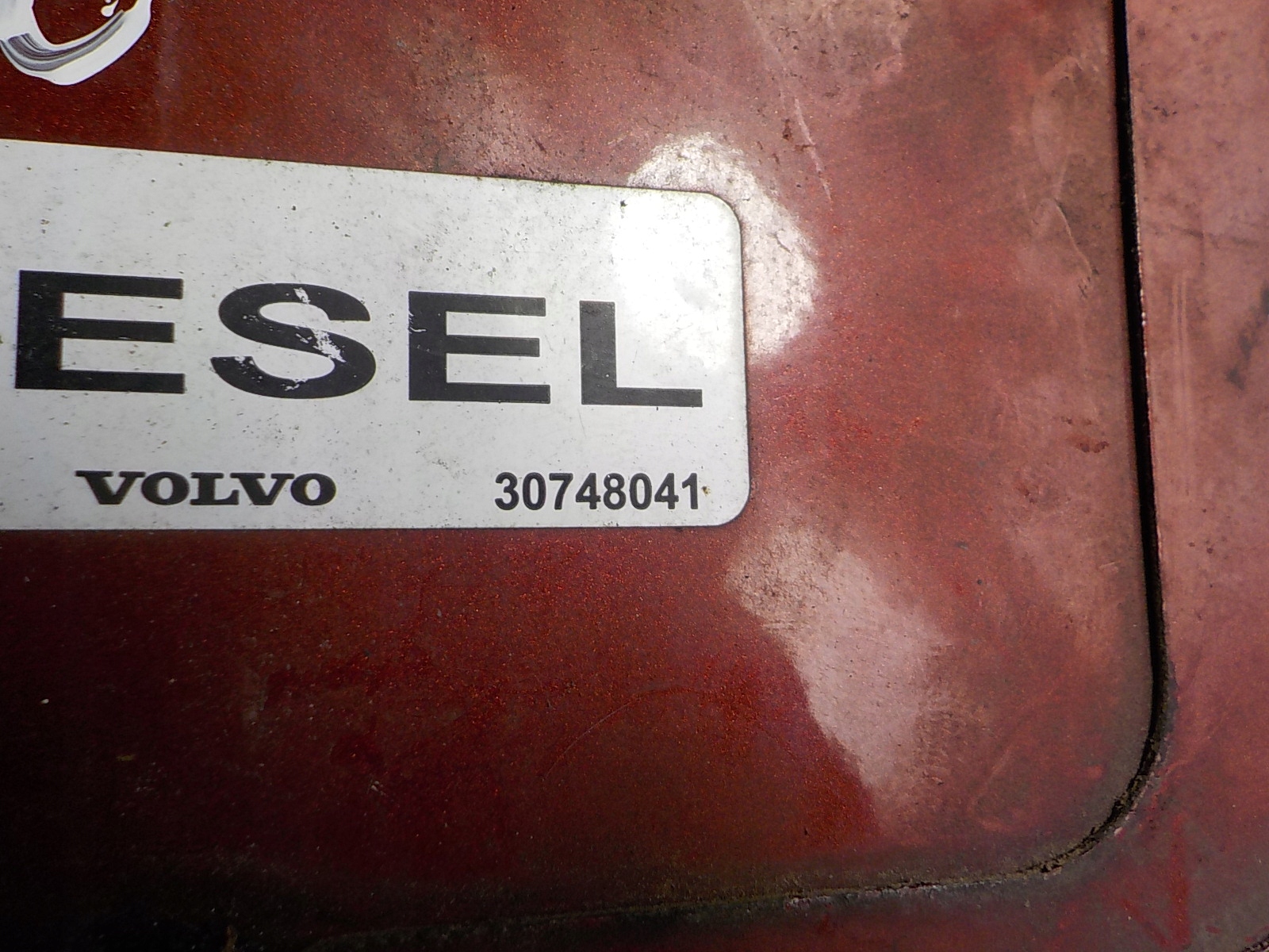 VOLVO V50 Tankklappe des Kraftstoffsbehälters 30753621