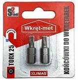 

Bity Wkręt-met 25 mm 1/4 " 2 sztuki
