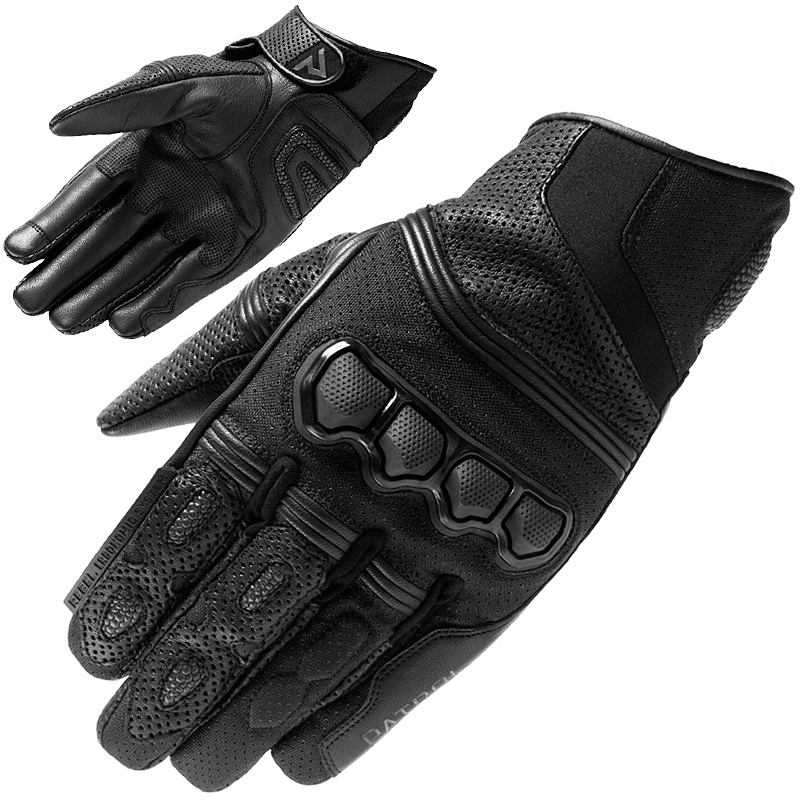 Pánske Krátke Motocyklové Rukavice Rebelhorn