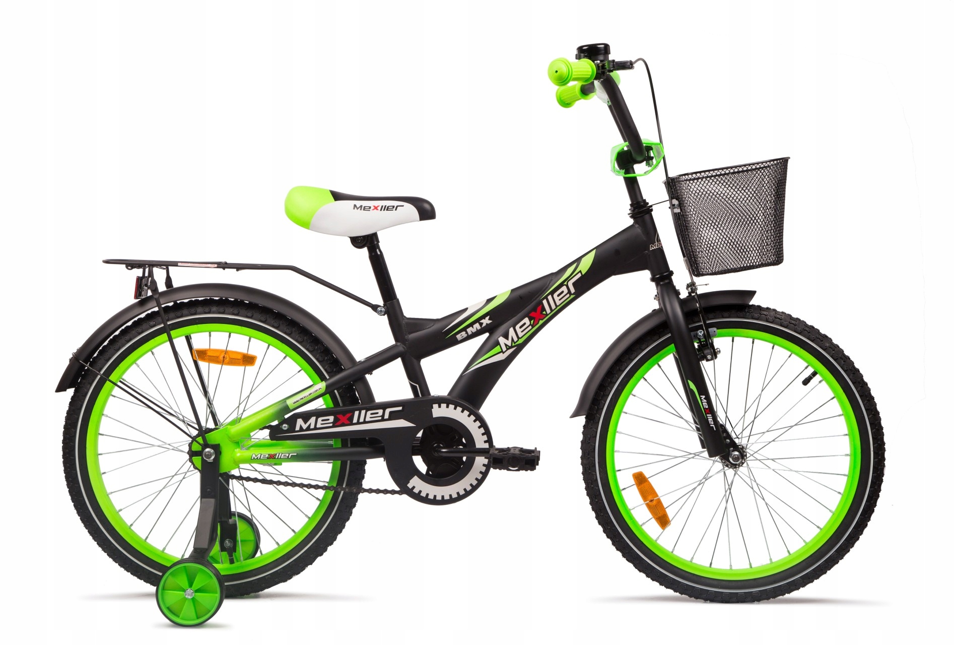 Rower dziecięcy 20 cali Dla Chłopca Mexller Bmx Lekki Rowerek Kółka boczne