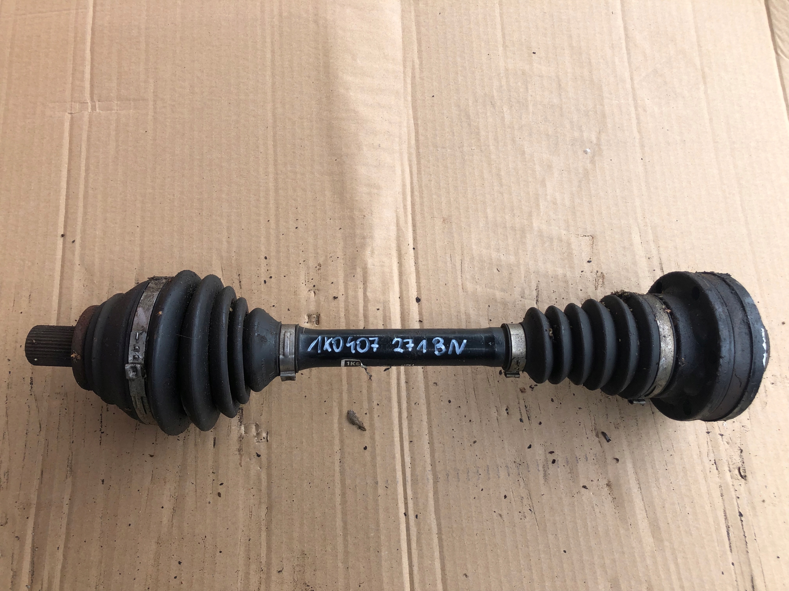 semi-axis left VW SKODA AUDI 1K0407271BN