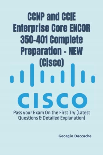 コンピュータ・IT CCNP Enterprise ENARSI & ENCOR Cisco CCNP Enterpriseのトップコース - 更新日: [20259月]