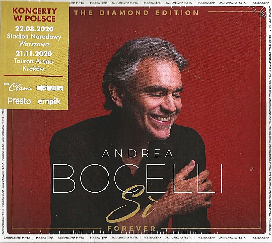 Andrea Bocelli Si Forever The Diamond Edition CD Nowy Folia