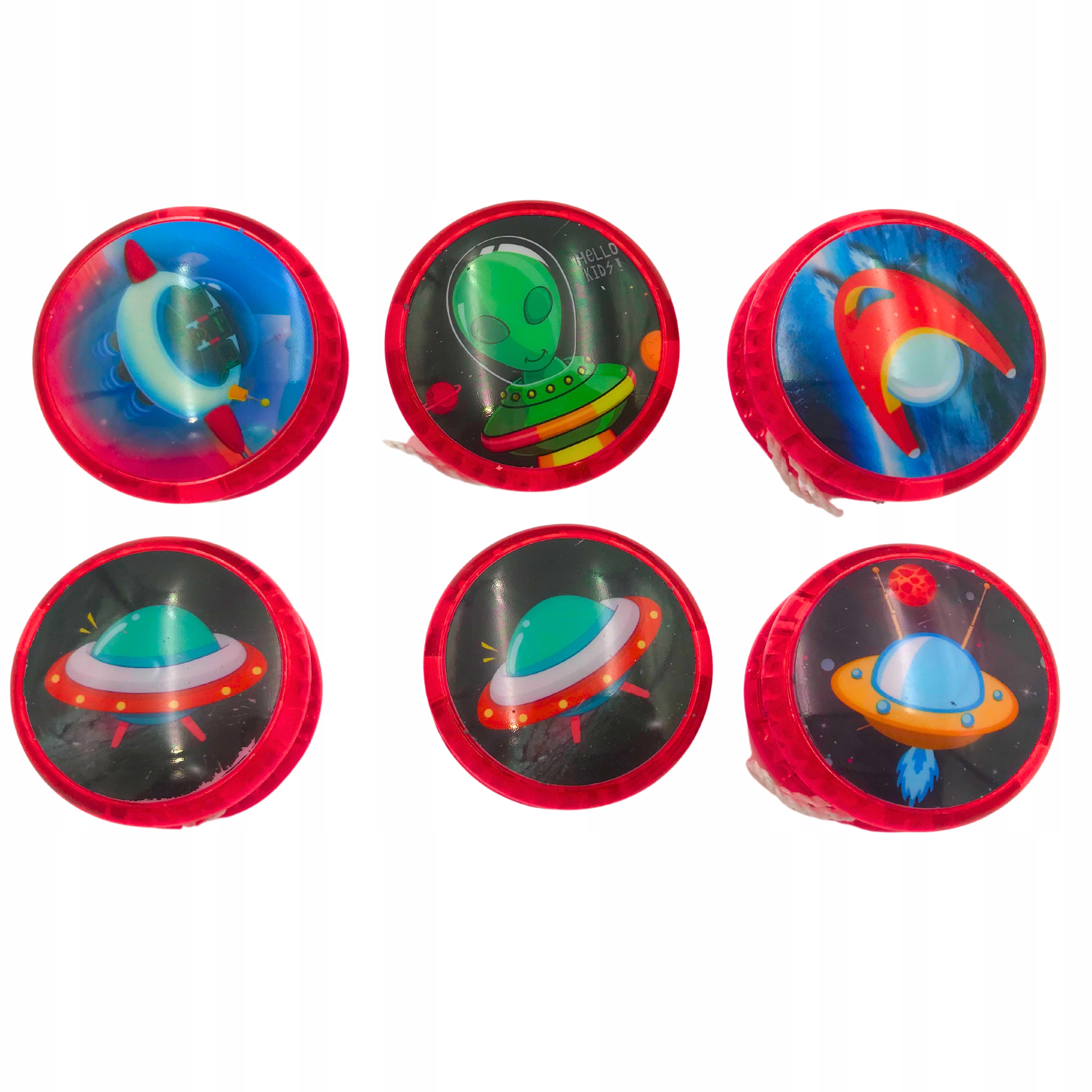 JOJO ŚWIECĄCE YOYO ZABAWKA LED PREZENT DLA DZIECKA Kolor dominujący wielokolorowy