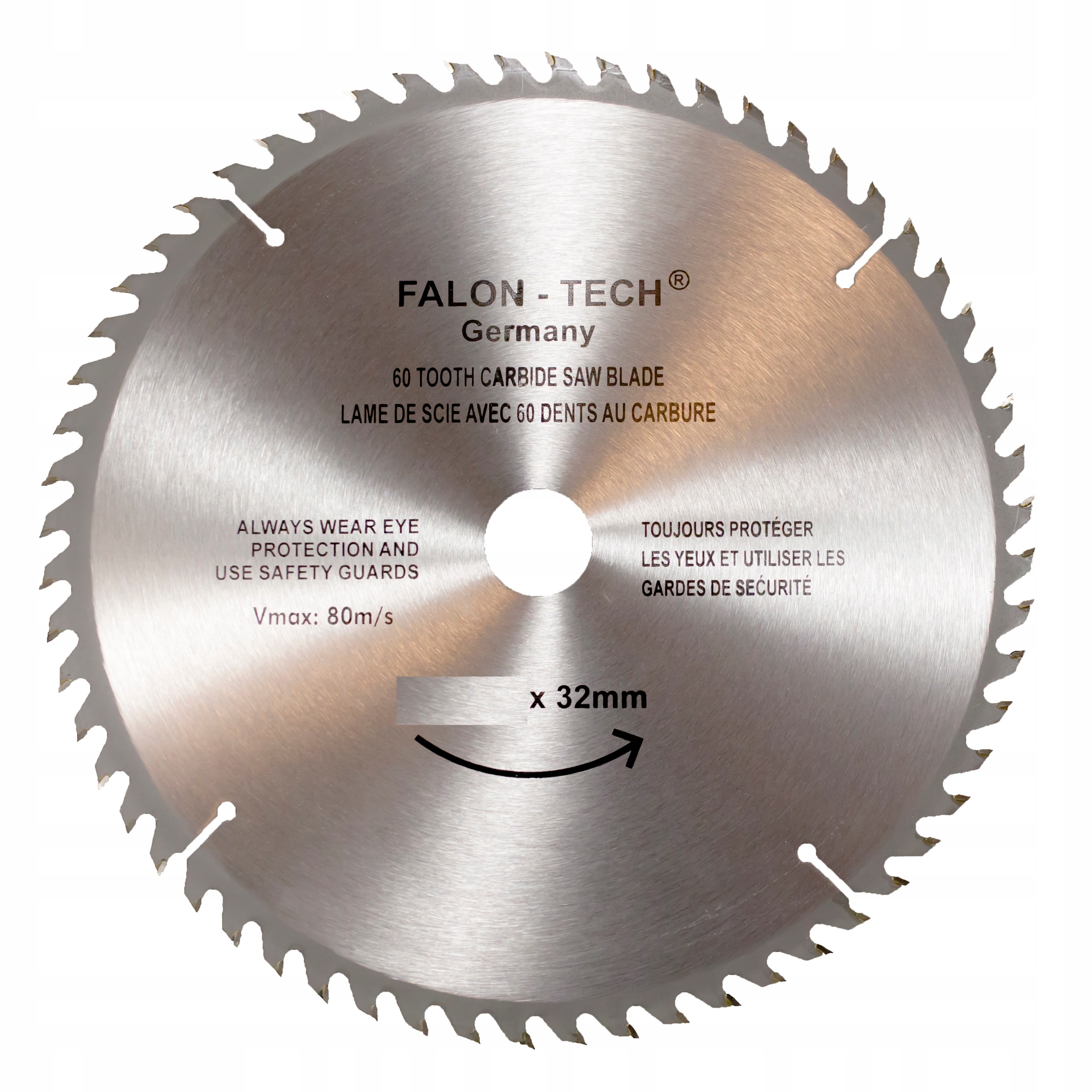 Piła Tarczowa Tarcza Stalowa Z Widią 600 x 32 60T do drewna drzewa krajzegi