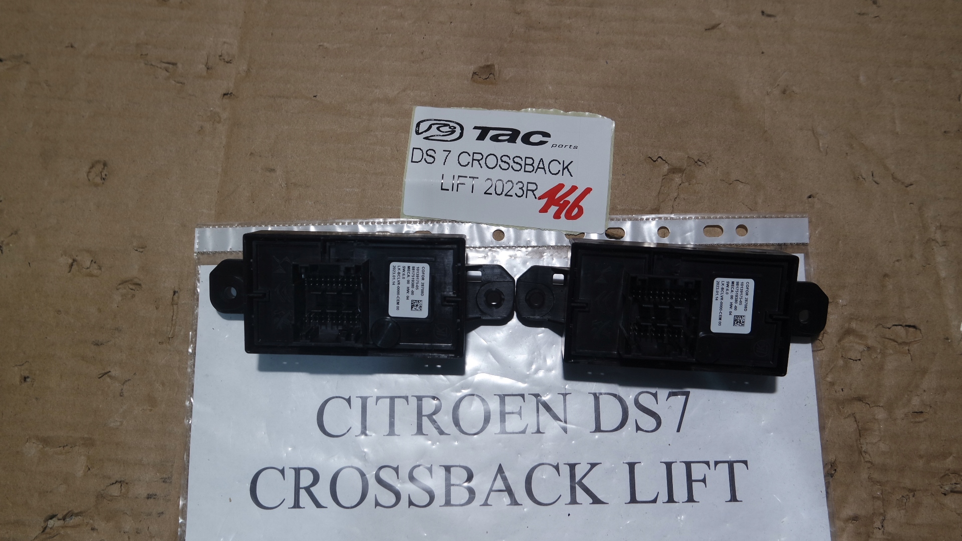 MODUŁ STEROWNIK DS7 CROSSBACK LIFT 2023R. 9817519380