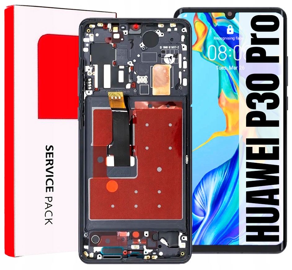 Displej Pro Huawei P30 Pro Originál LCD Displej Rámeček