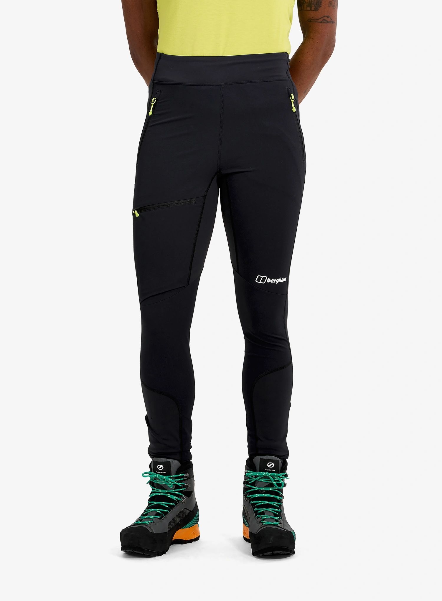 Spodnie softshell damskie Berghaus Mtn Guide Alpine Legging black 10 (s)