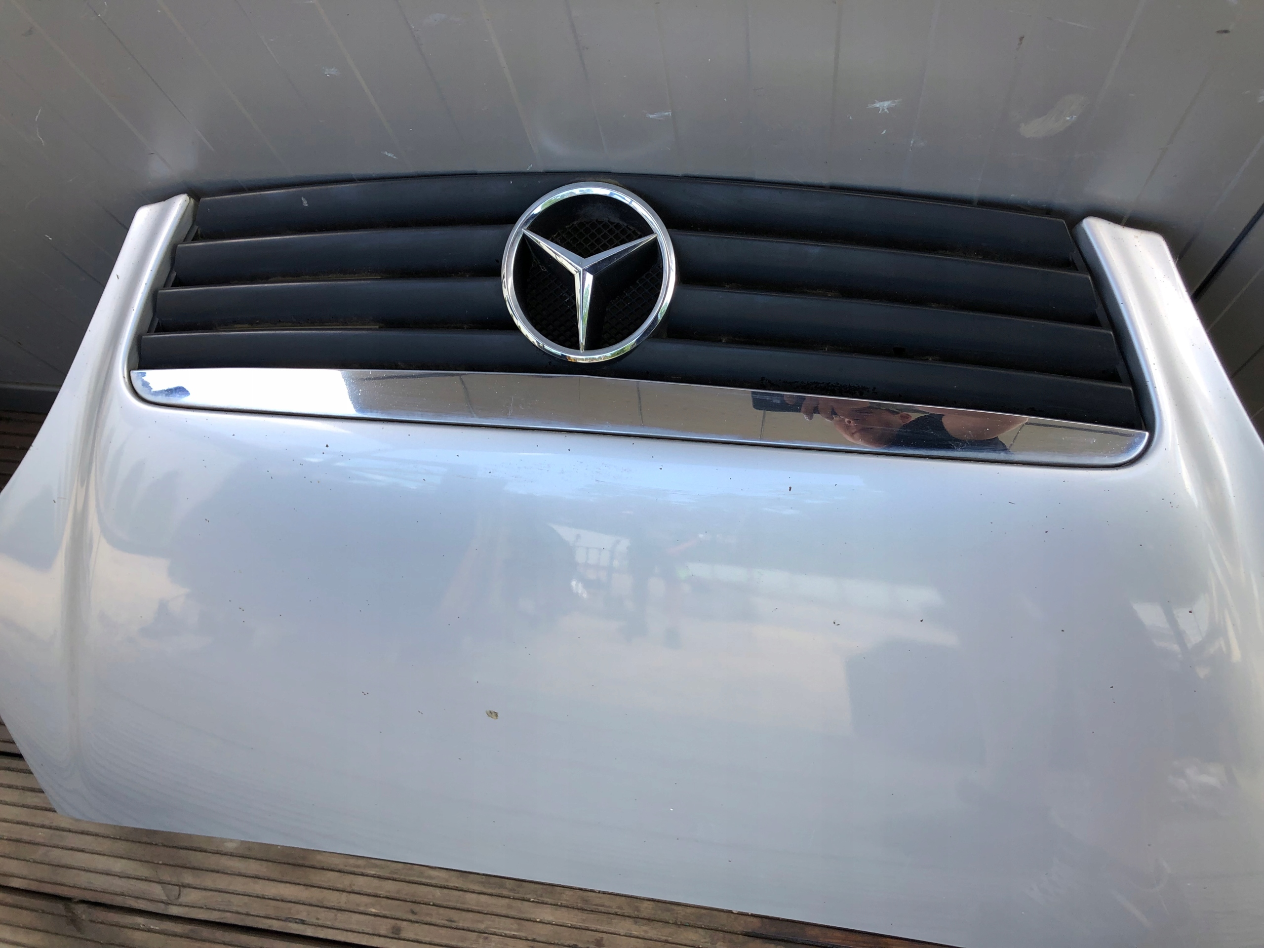 MERCEDES W168 completa cofano Coperchio SREBRNA