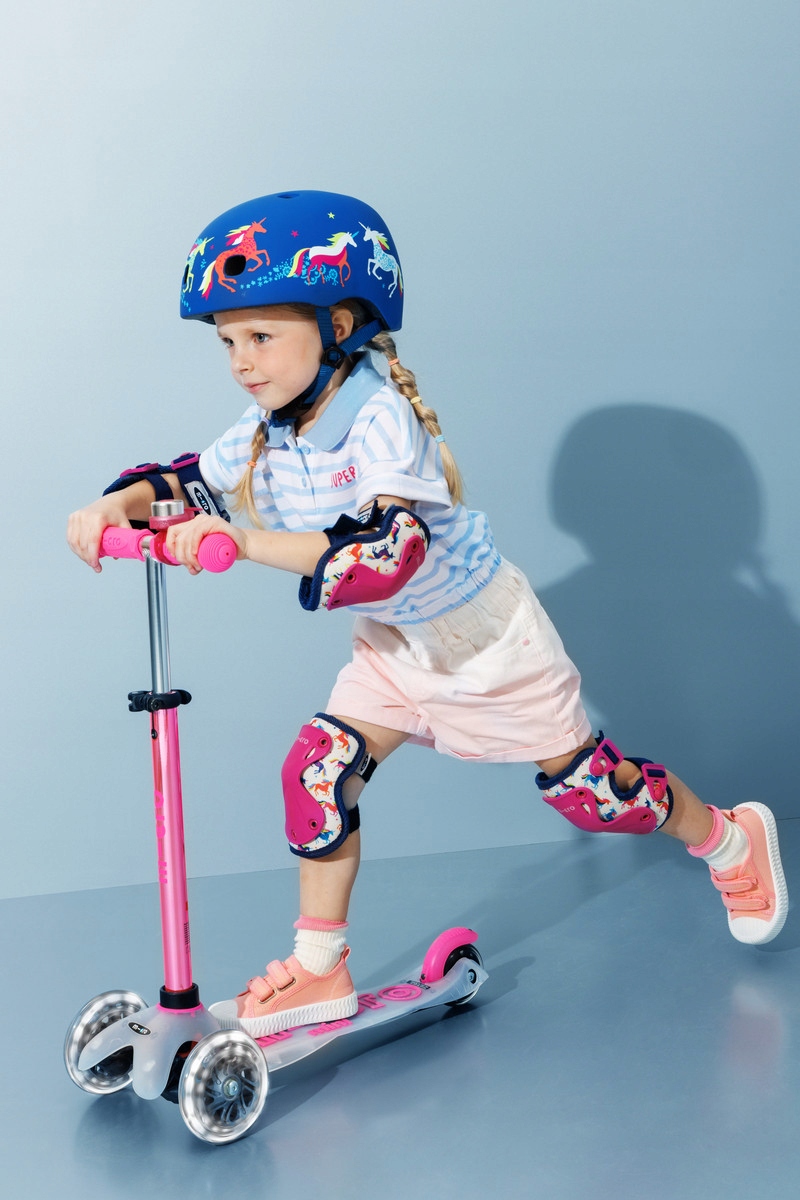 Hulajnoga trójkołowa dla dzieci z unikalnym półprzezroczystym podestem Mini