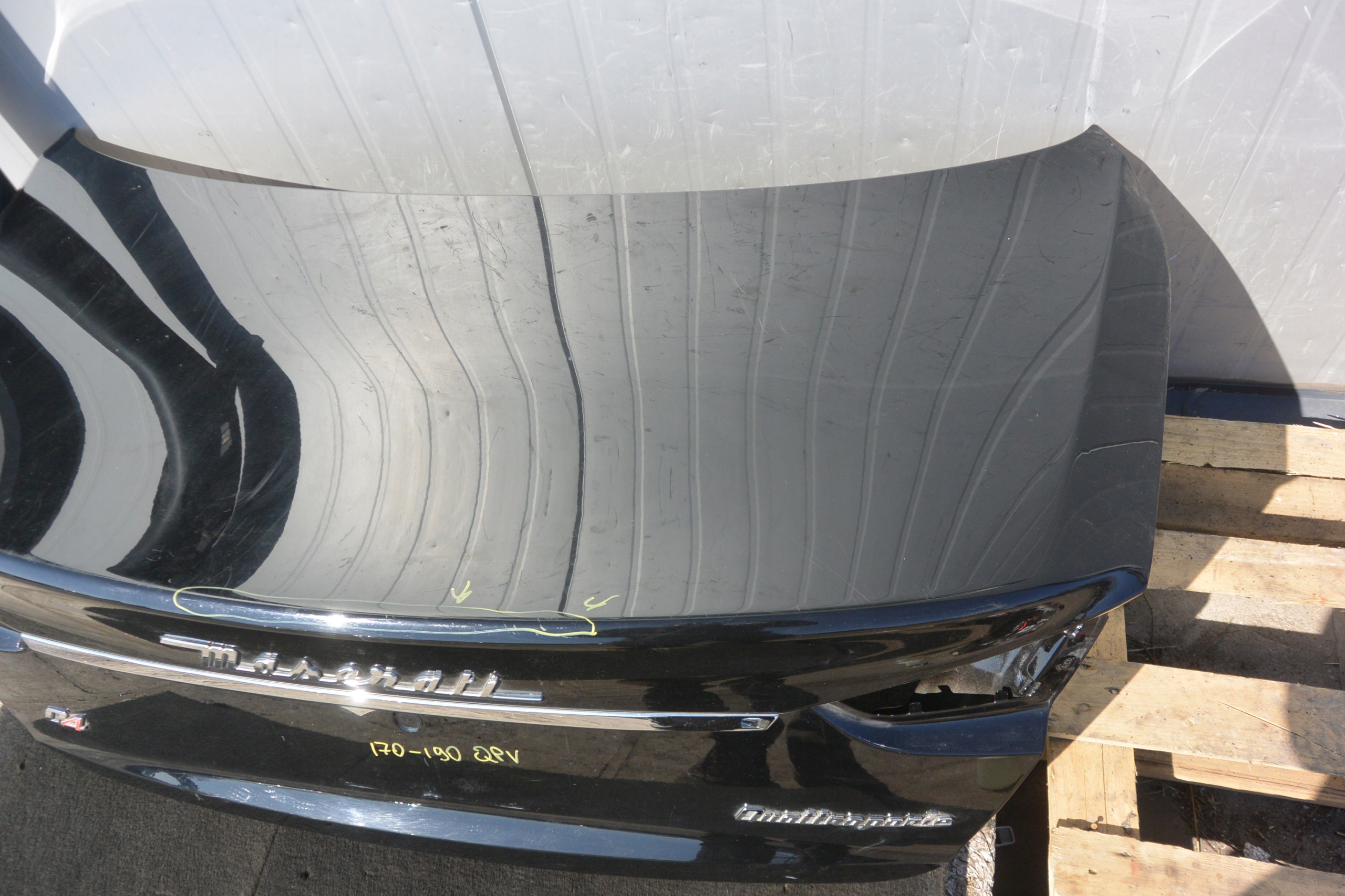 MASERATI QUATTROPORTE VI trunk door boot NERO 13