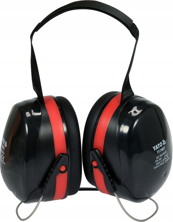 NAUSZNIKI NAKARKOWE SŁUCHAWKI WYGŁUSZAJĄCE BHP OCHRONNIKI SŁUCHU 31DB Marka Yato
